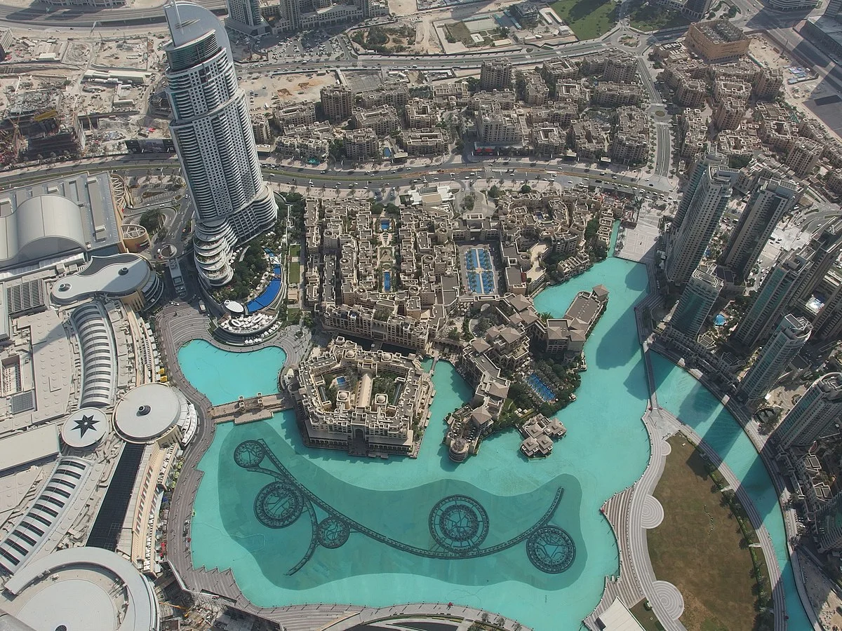 Бурдж-Халифа панорама