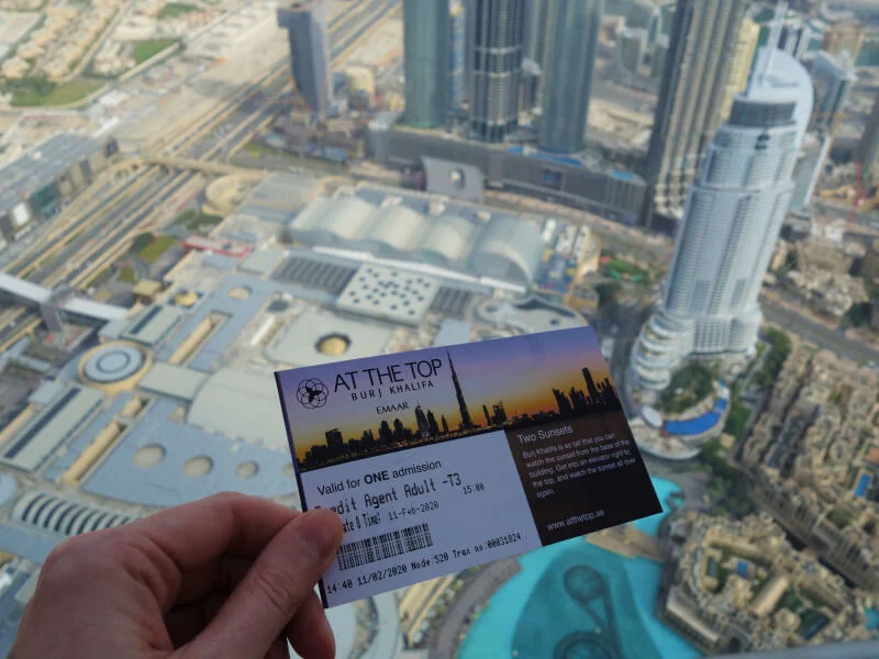 Бурдж-Халифа билеты